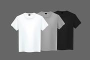 Realistic Basic T-Shirt Templates, a Shirt Mockup by George Rod (Thumbnail 2 of 2)