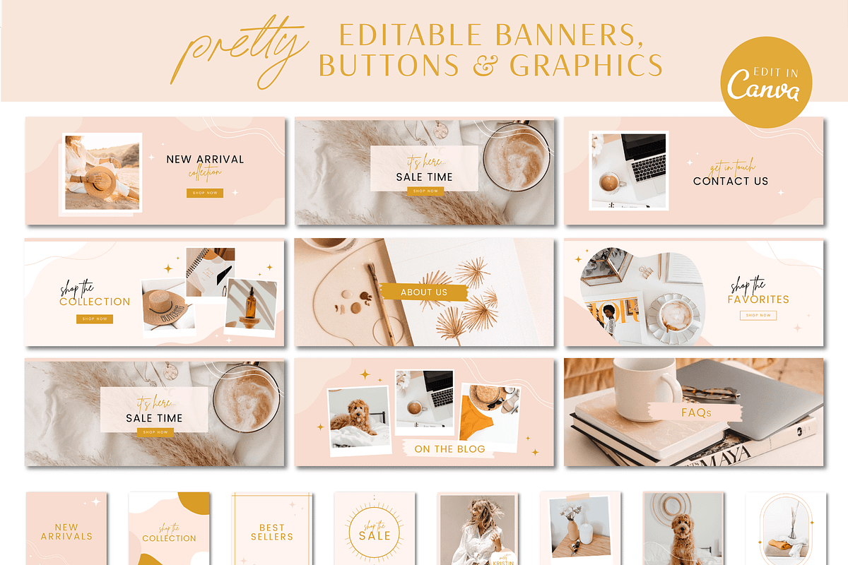 Boho Shopify Theme, a Shopify Template by Macarons and Mimosas (Photo 4 of 10)