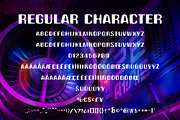 Alien Space, a Sans Serif Font by Wangsinawang Studio (Thumbnail 3 of 7)