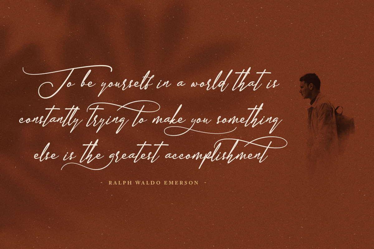 Sandrina- Elegant Script Font preview 6