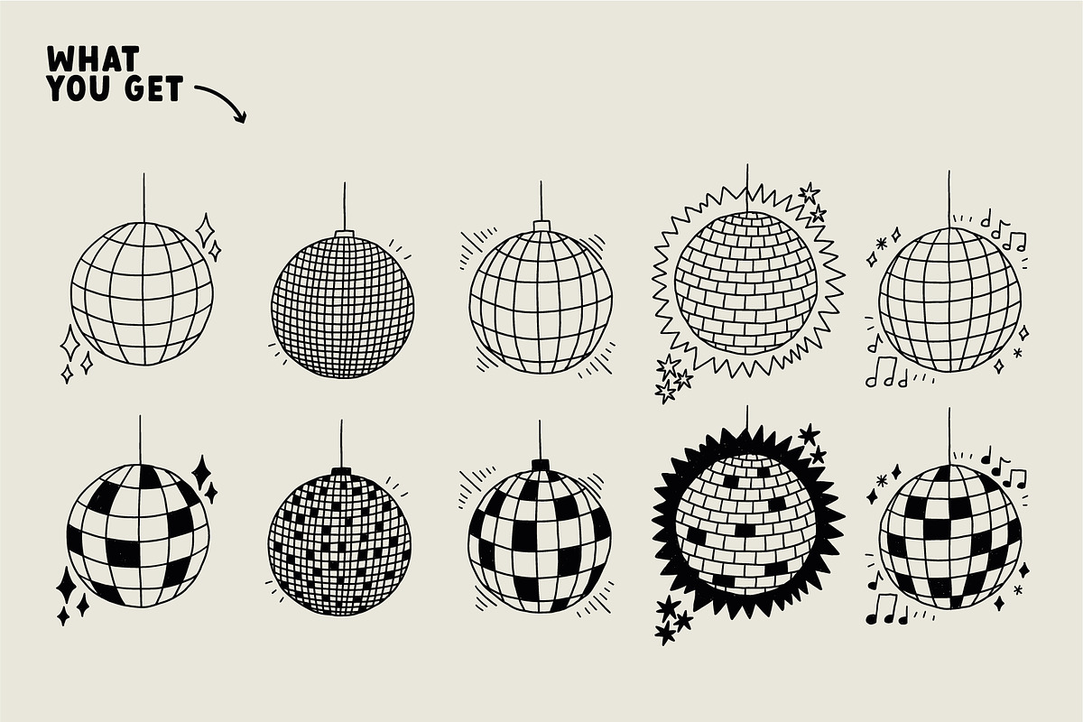 Disco Ball, an Object Graphic by AnkaDrozd (Photo 2 of 7)