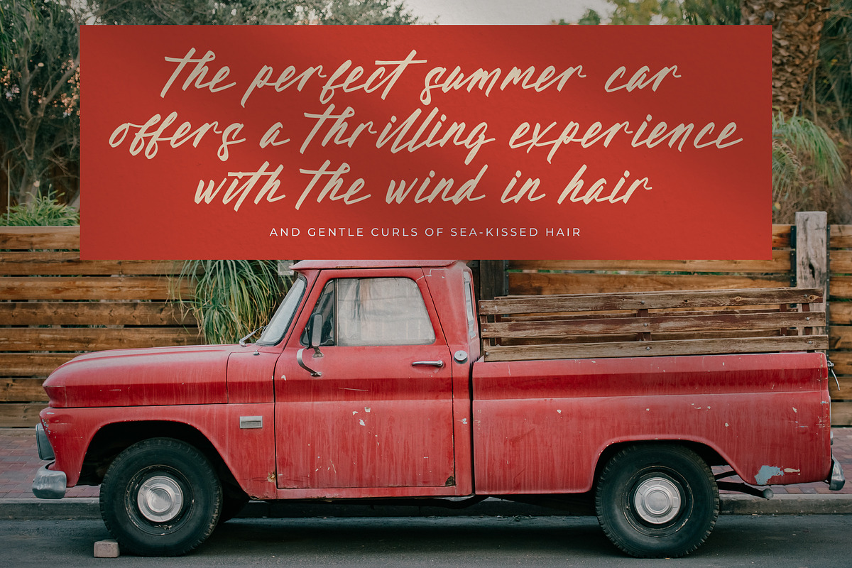 Aleghtoz Mountain Modern Script Font, a Script Font by stylishtype.co (Photo 9 of 20)