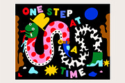 Wonky Font! A Clean & Blocky Font, a Sans Serif Font by Meg Lewis Fun House (Thumbnail 11 of 11)