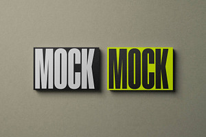 Business Cards Mockup