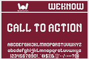 Creative Force font, a Font by weknow (Thumbnail 5 of 8)
