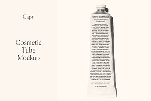 Cosmetic Tube Mockup