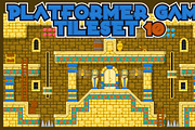 Platformer Game Tile Set 10, an Illustration by pzUH (Thumbnail 1 of 5)