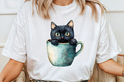 Coffee Halloween Bundle SVG Designs, an Illustration by Pixels.Craft (Thumbnail 5 of 7)