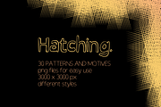 Hatched Bold Patterns, a Pattern Graphic by wodnerwoman (Thumbnail 1 of 10)