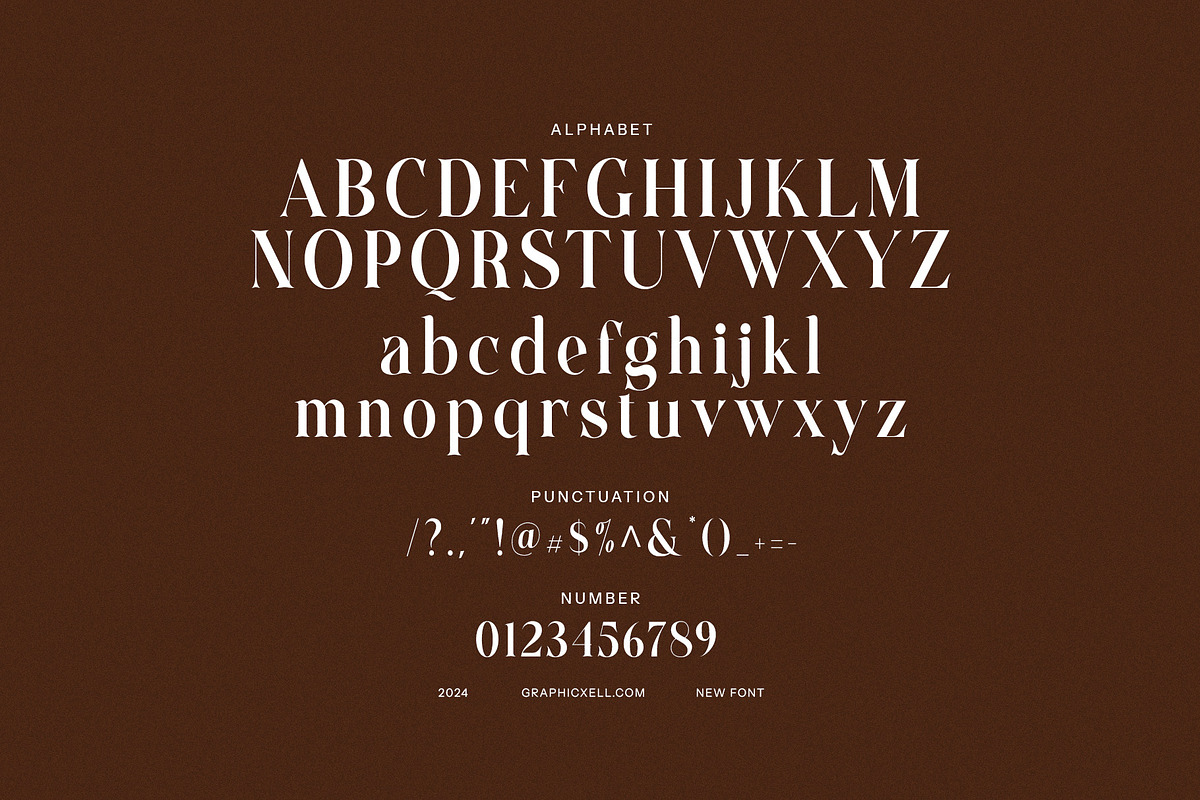 Sharly Elegant Serif Font, a Serif Font by Graphicxell (Photo 8 of 8)