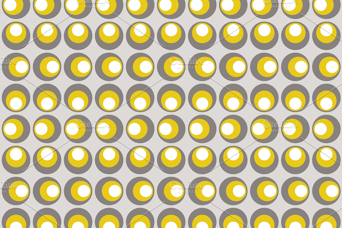 5 Seamless Mid-Century Patterns, a Background Graphic by CojoMoxon (Photo 6 of 7)
