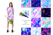 Jellyfish in the Galaxy Abstract set, a Texture Illustration by white angel arts (Thumbnail 6 of 16)