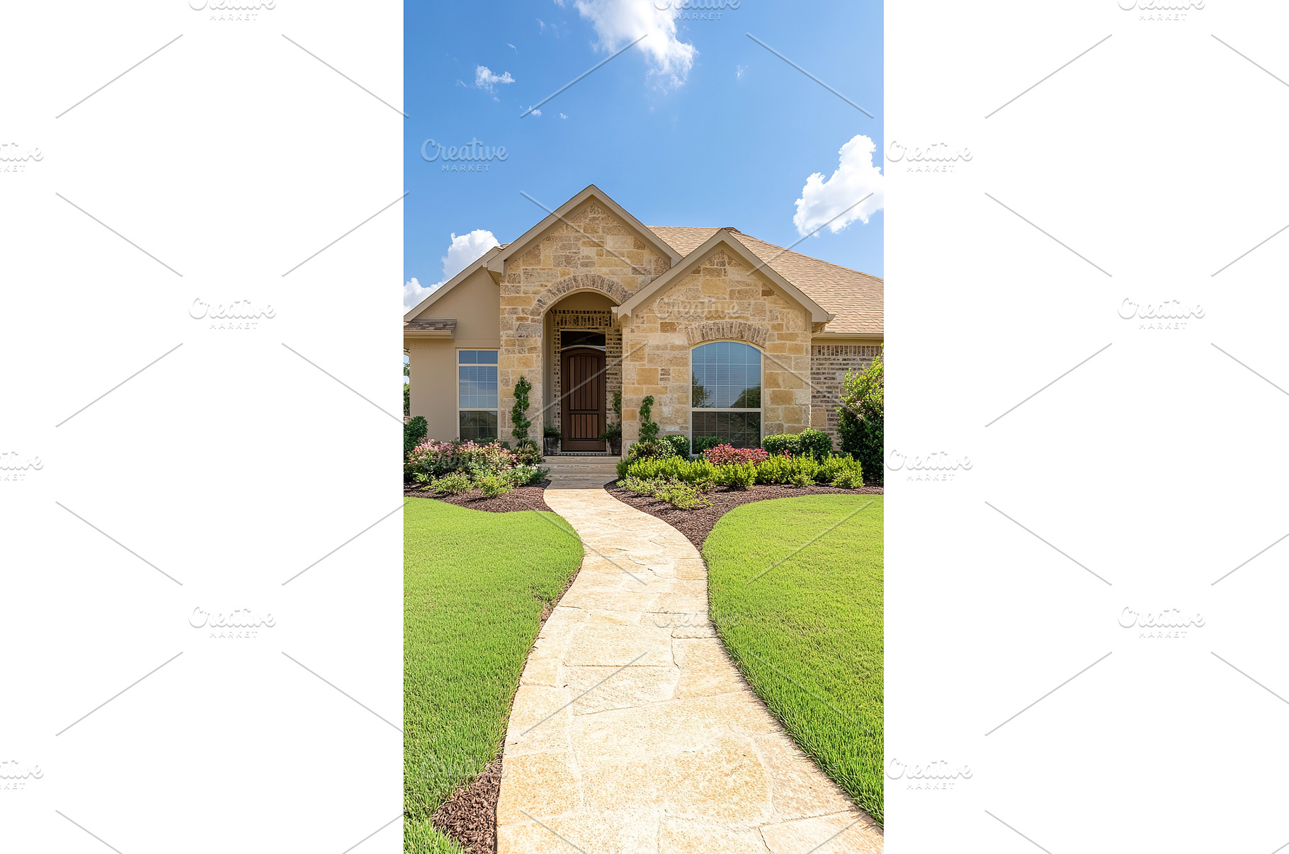 Inviting Stone Pathway Leads to a, an Architecture Photo by Lermont51