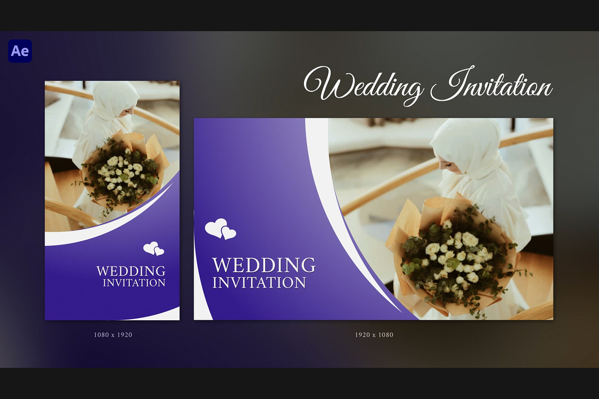 Wedding Invitation V2, a Templates & Theme by Gatamotion (Photo 1 of 4)