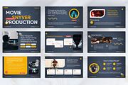 Snyver - Movie Production Powerpoint, a Presentation Template by Dhabee (Thumbnail 6 of 7)