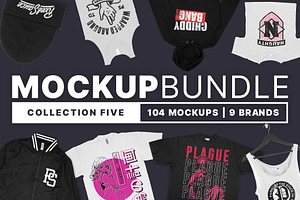 Clothing Mockup Collection Bundle 05