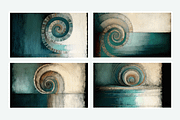 Baal Collection · Blue Spiral, a Texture Illustration by milatovar (Thumbnail 3 of 16)