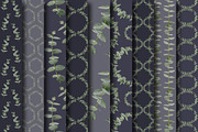 Eucalyptus Seamless Patterns, a Pattern Graphic by Turning Moss (Thumbnail 14 of 14)