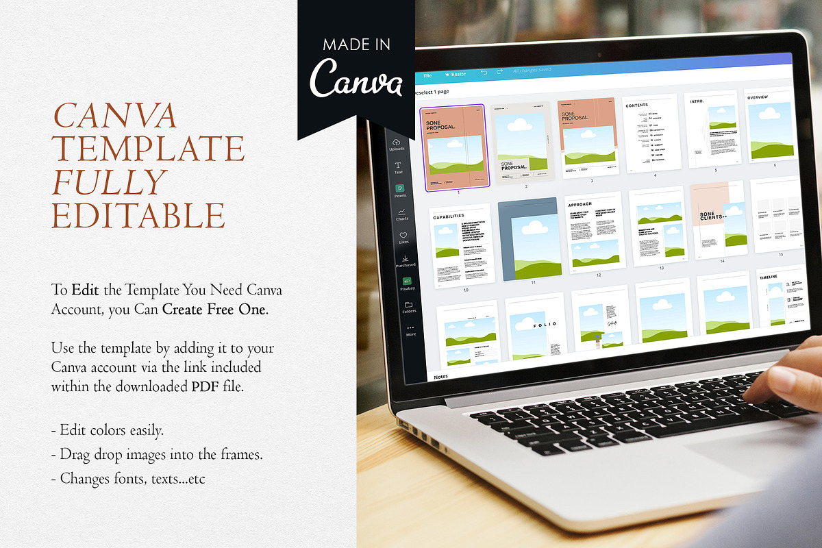 SONE / Proposal - Canva, a Brochure Template by BrochuresFactory (Photo 2 of 10)