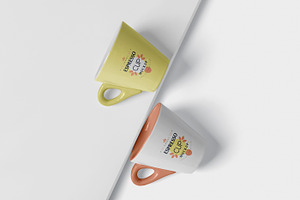 Espresso Cup Mockup - Cone Shape