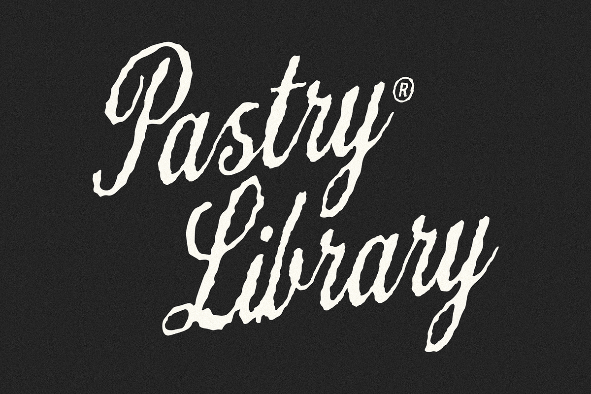 Pastry Library - Vintage Script Font, a Script Font by Typeparties (Photo 1 of 9)