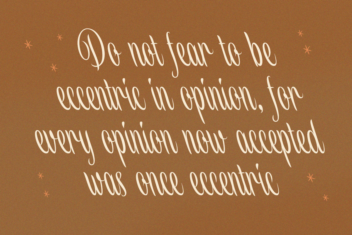 Louislemon - Reverse Slanted Display, a Script Font by Letterhend Studio (Photo 5 of 11)
