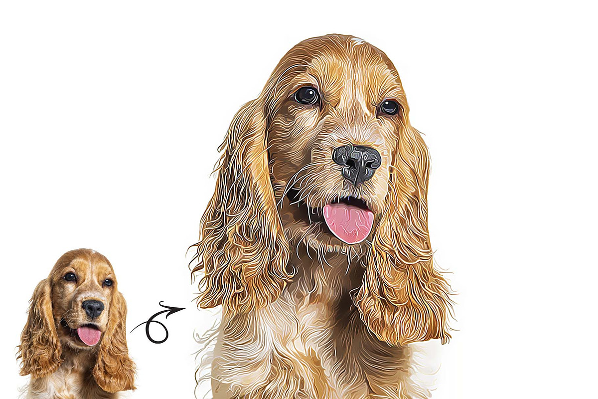 Portrait 0il Painting Action, an Action Add-On by MRI STUDIO (Photo 6 of 11)
