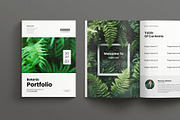 Botanic Portfolio Brochure Layout, a Magazine Template by Seeing-art (Thumbnail 2 of 11)