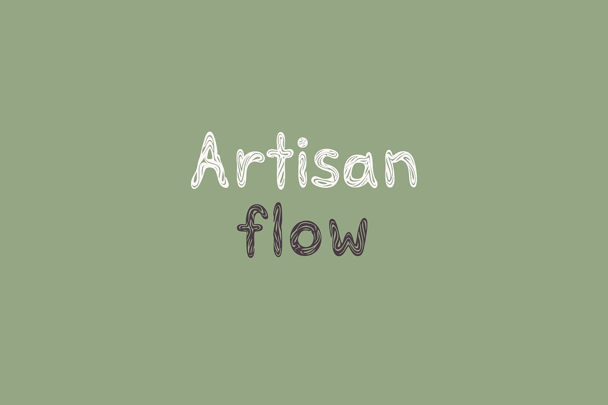 Millefiori Decorative Font, a Handwritten Font by Graphic Spirit (Photo 6 of 8)