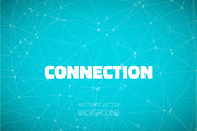 Wireframe Connection Backround, a Technology Illustration by RaZZeRs (Thumbnail 2 of 2)