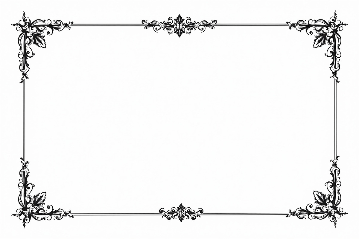 Creative Vector Border Frame Design, an Illustration by Amazin_art (Photo 3 of 17)