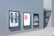 Vertical Lightbox Billboard Mockup, a Print Template by GreatFruit (Thumbnail 2 of 5)