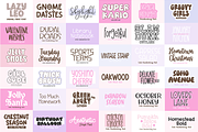 100 Fonts! ULTIMATE FONT BUNDLE V5, a Handwritten Font by Blush Font Co. (Thumbnail 3 of 4)