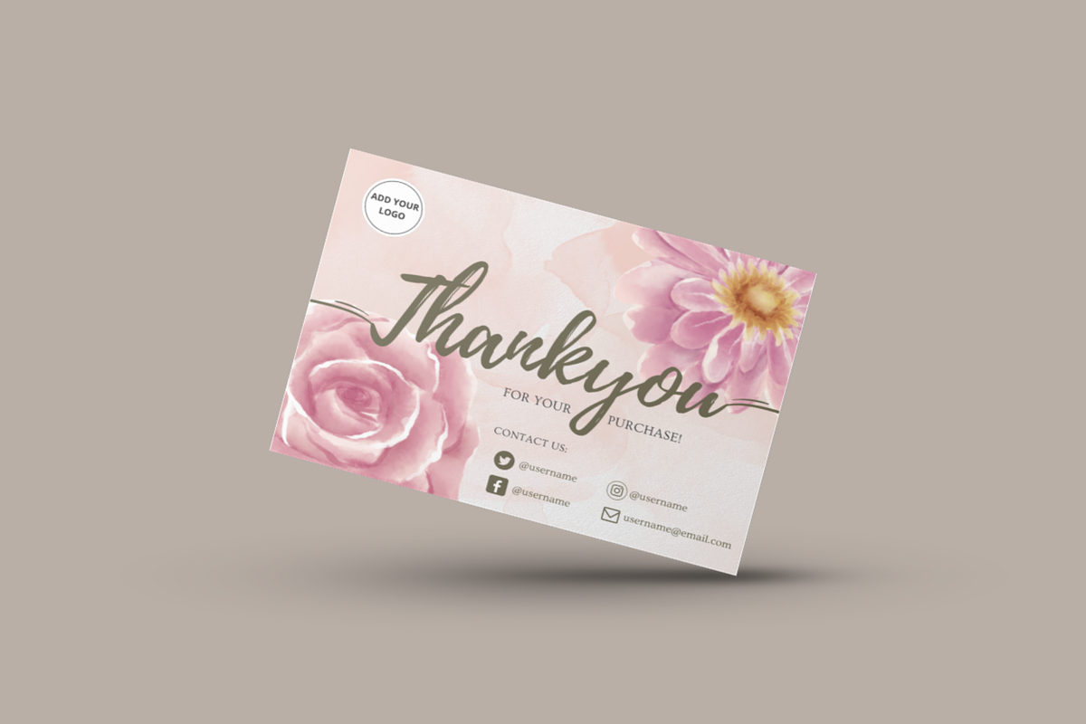 Thankyou Card Template, a Card Template by DesignTreasureID (Photo 4 of 4)