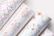 Pink Wildflower Butterfly Clipart, a Decorative Illustration by OKArtHub (Thumbnail 10 of 11)