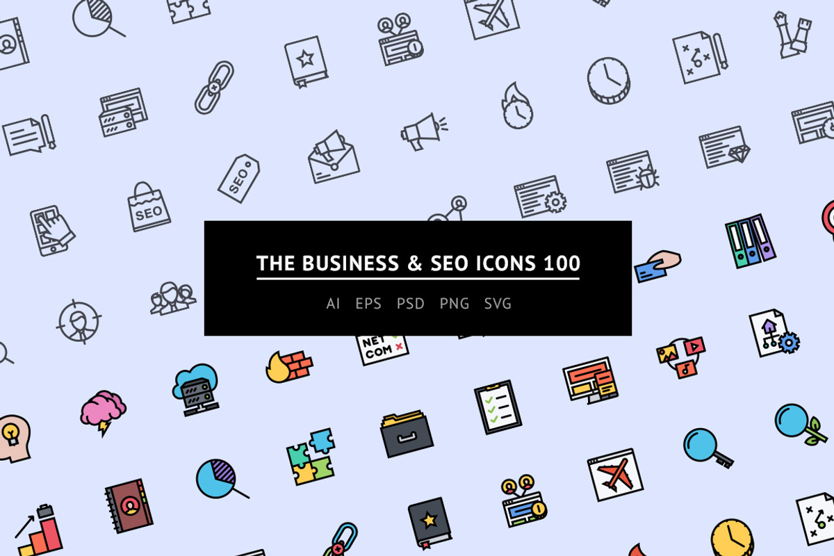 The Business & SEO Icons 100