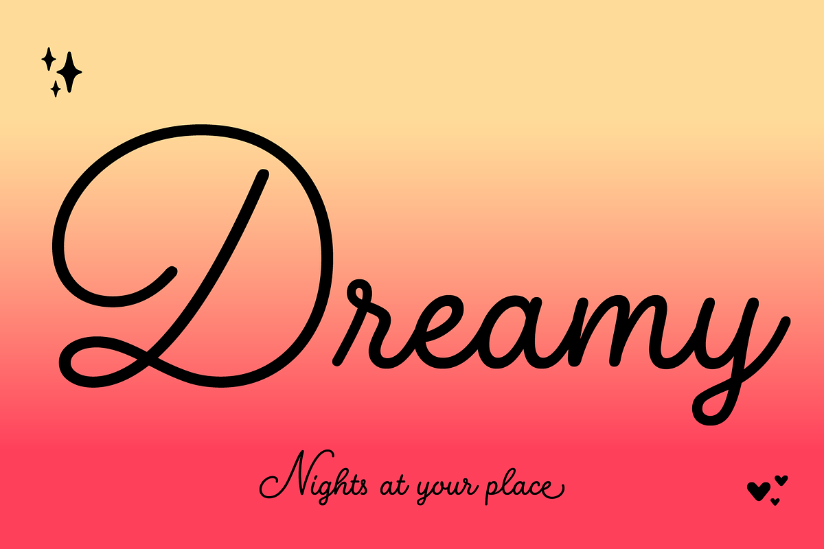 Neon Love, a Script Font by Schriftlabor (Photo 5 of 11)