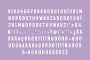 Jazzman Display Font, a Font by Francis Chouquet (Thumbnail 2 of 7)