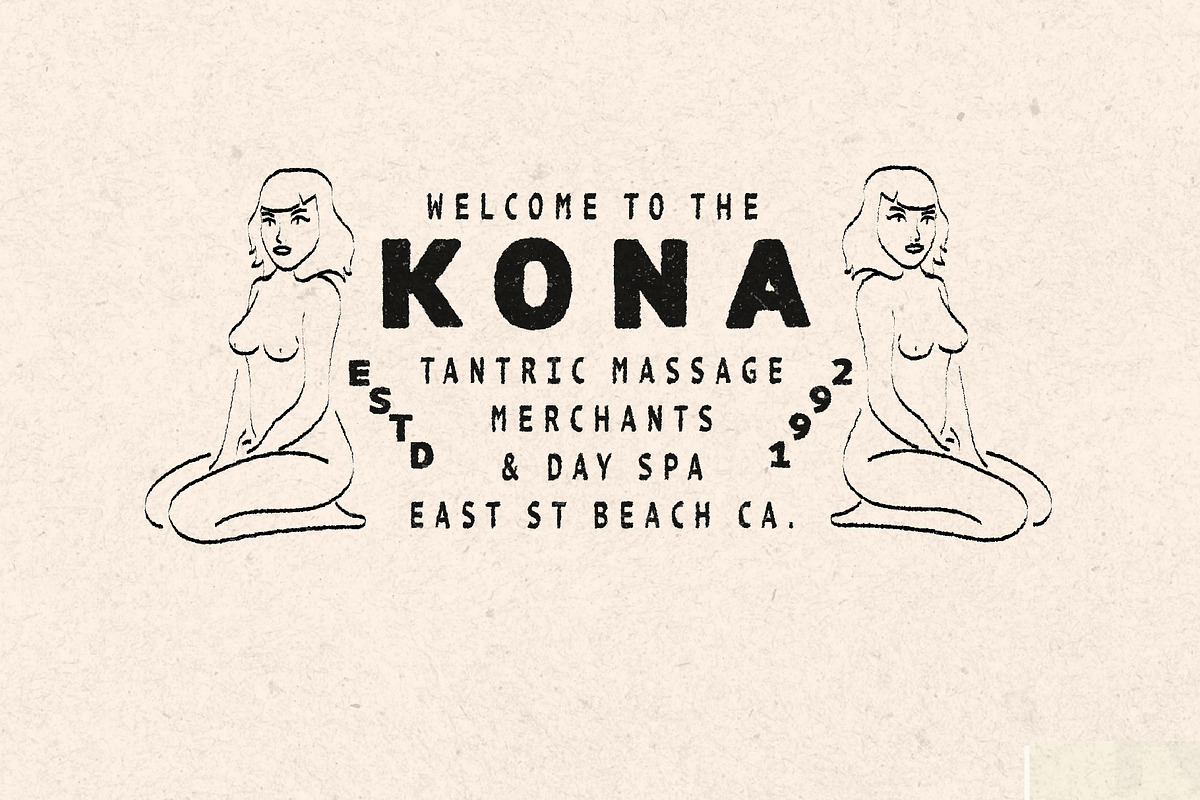 TEXTURE FONT COLLECTION (10 fonts), a Serif Font by Tropical Type (Photo 6 of 11)