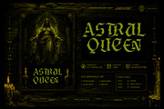 Dark Hermes Typeface, a Blackletter Font by alit design (Thumbnail 7 of 18)