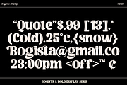 Bogista Bold Elegant Serif Font, a Serif Font by Ronny Studio (Thumbnail 11 of 14)