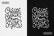 Hand-Lettering Quotes + Bonus Effect, an Object Graphic by pixelbuddha.net (Thumbnail 5 of 6)