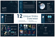 Professional CV PowerPoint Templates, a Presentation Template by MRI STUDIO (Thumbnail 1 of 13)