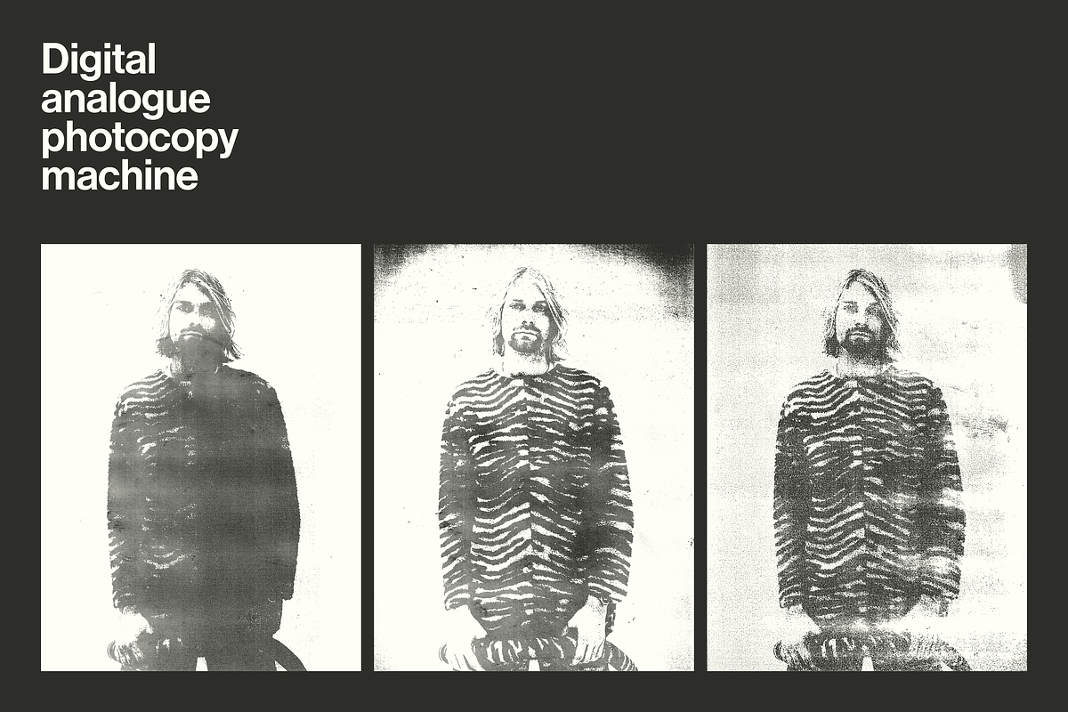 Found Photocopy Textures, a Texture Graphic by Studio GRRR (Photo 2 of 12)