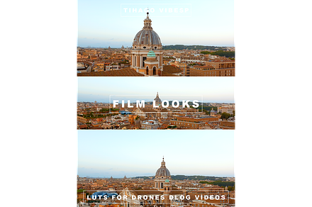 Dlog LUTs for DJI Drones, a Templates & Theme by Thiago Vibesp