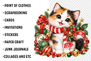 Whimsical Funny Cat Sublimation, a Work Illustration by SinaCreation (Thumbnail 3 of 6)