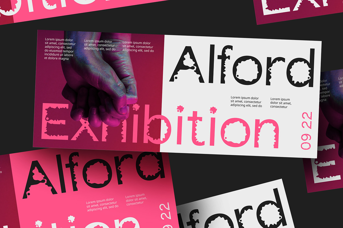 CS Decland – Psychedelic Font, a Sans Serif Font by Craft Supply Co. (Photo 6 of 8)