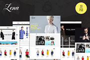 Lena - Fashion eCommerce PSD, a Websites & App Template by EngoCreative.com (Thumbnail 1 of 5)