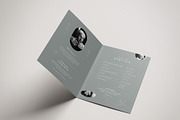 Simple Classic Funeral Program, an Invitation Template by Vynetta (Thumbnail 5 of 6)
