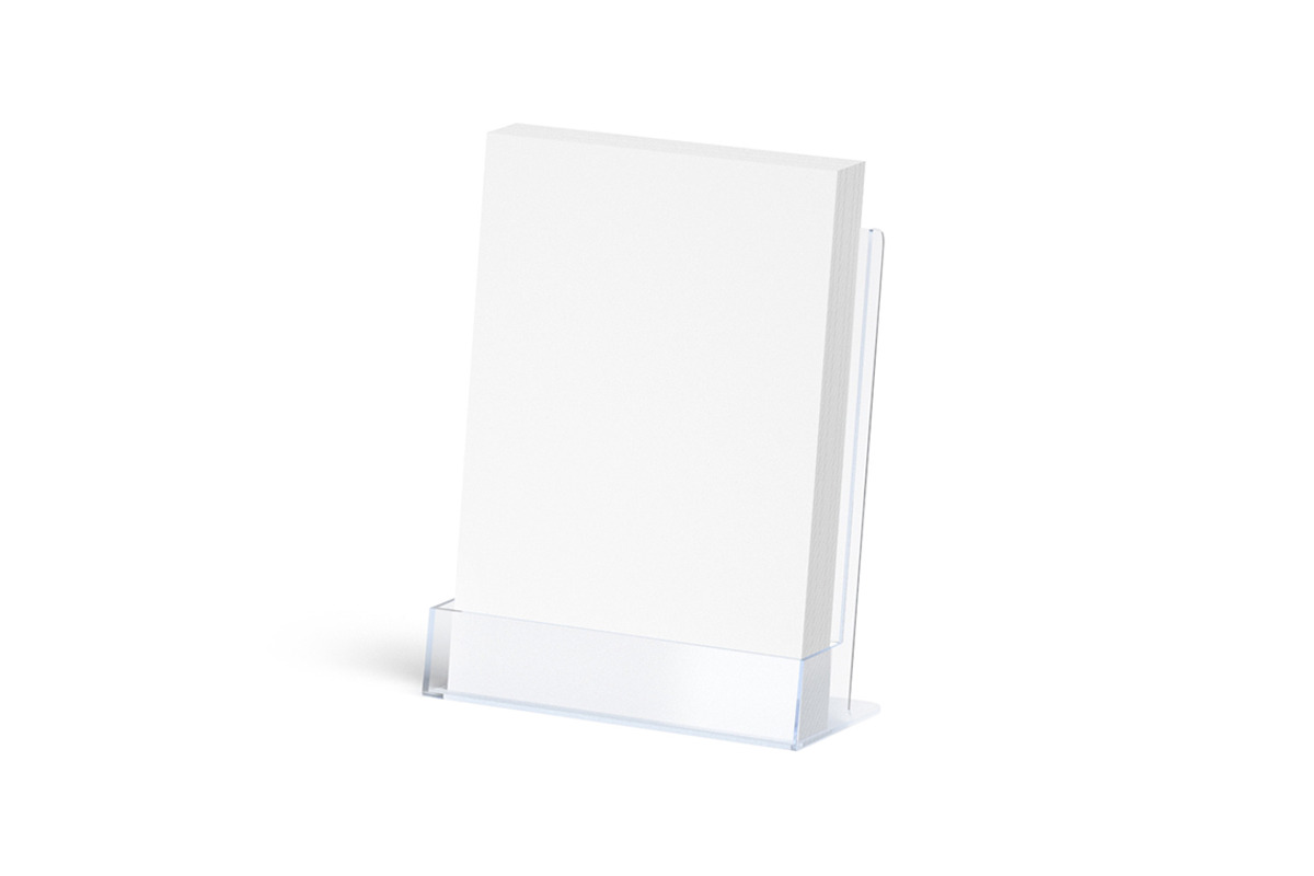 Acrylic A5 Flyer Holder 3D Model, an Object 3D Model by rebrandy (Photo 4 of 7)